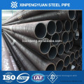 large diameter seamless thin wall black steel pipe